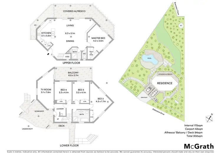 Floorplan of Homely house listing, 8 Deloraine Drive, Buderim QLD 4556