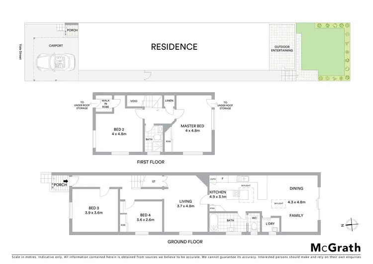 Floorplan of Homely house listing, 11 Vale Street, Clovelly NSW 2031