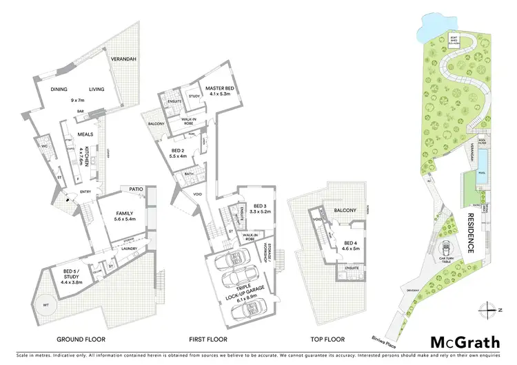 Floorplan of Homely house listing, 1 Birriwa Place, Northwood NSW 2066