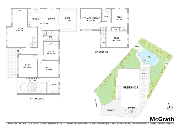 Floorplan of Homely house listing, 6 Birch Street, East Ryde NSW 2113