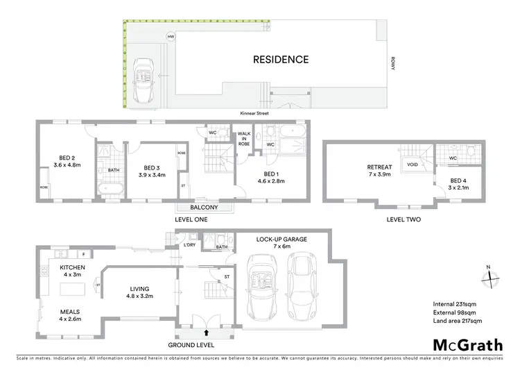 Floorplan of Homely house listing, 9 Kinnear Street, Footscray VIC 3011