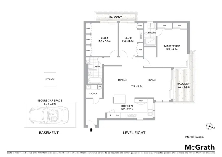 Floorplan of Homely unit listing, 29/9 Nicholson Street, Balmain East NSW 2041