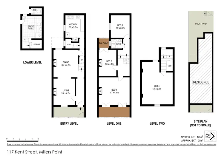 Floorplan of Homely house listing, 117 Kent Street, Millers Point NSW 2000