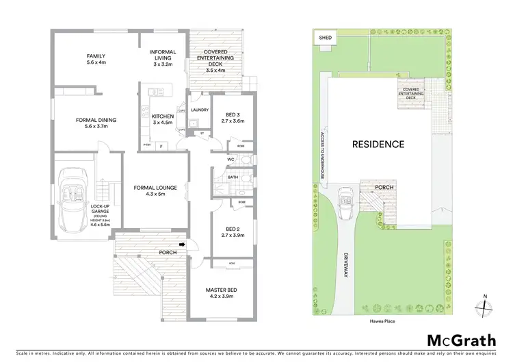 Floorplan of Homely house listing, 6 Hawea Place, Belrose NSW 2085