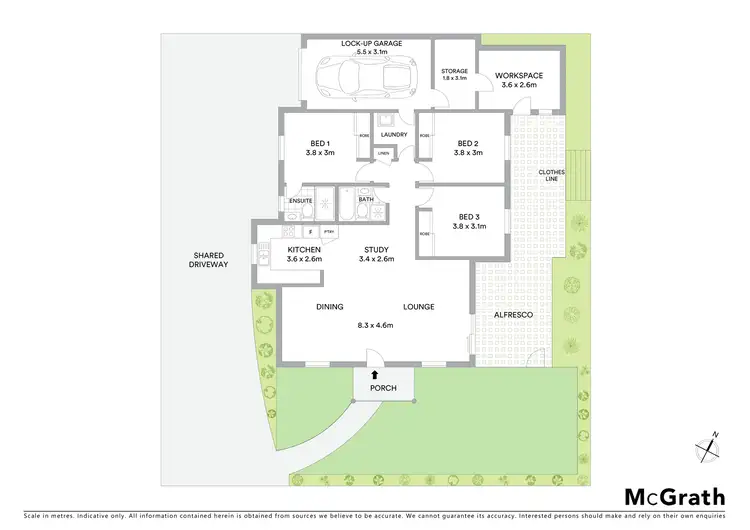 Floorplan of Homely villa listing, 1/16 Monash Road, Gladesville NSW 2111