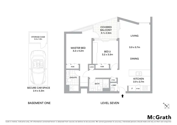Floorplan of Homely apartment listing, 711/159 Ross Street, Forest Lodge NSW 2037