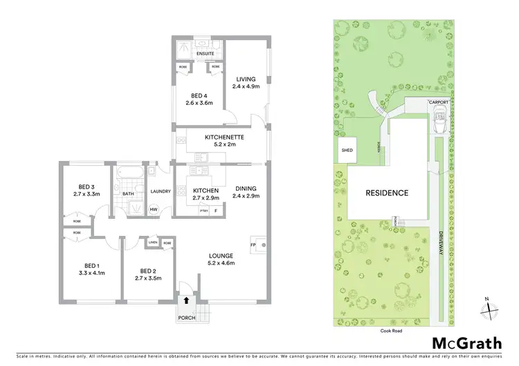 Floorplan of Homely house listing, 29 Cook Road, Wentworth Falls NSW 2782