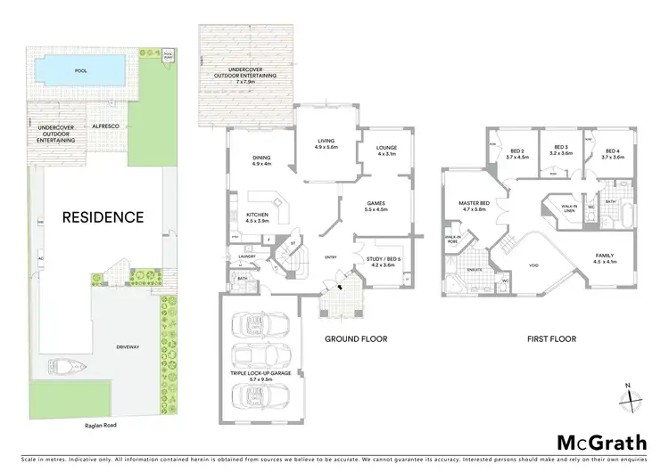 Floorplan of Homely house listing, 45 Raglan Road, Miranda NSW 2228