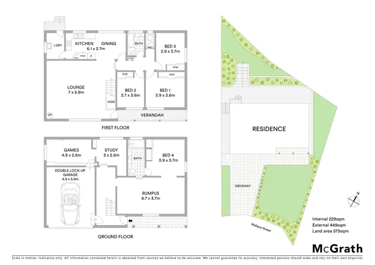 Floorplan of Homely house listing, 40 Wallace Street, Kotara NSW 2289