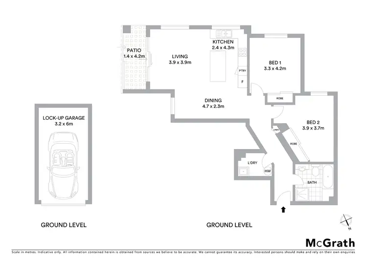 Floorplan of Homely apartment listing, 5/72 Talara Road, Gymea NSW 2227
