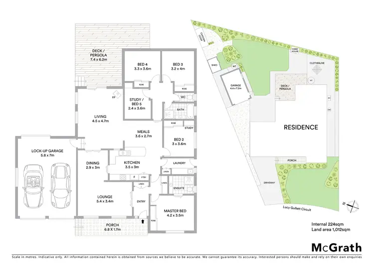 Floorplan of Homely house listing, 37 Lucy Gullett Circuit, Chisholm ACT 2905