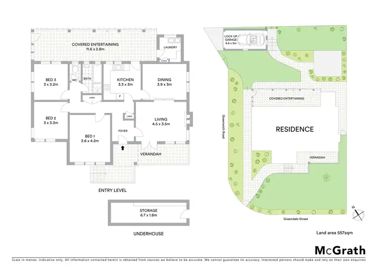 Floorplan of Homely house listing, 31 Greendale Street, Greenwich NSW 2065
