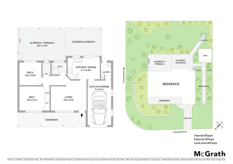 Floorplan of Homely house listing, 1 Columbia Drive, Sunrise Beach QLD 4567