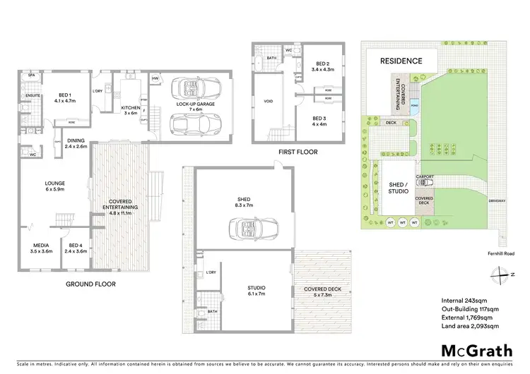 Floorplan of Homely house listing, 9 Fernhill Road, Port Macquarie NSW 2444