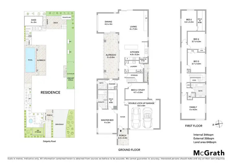 Floorplan of Homely house listing, 72 Dalgetty Road, Beaumaris VIC 3193