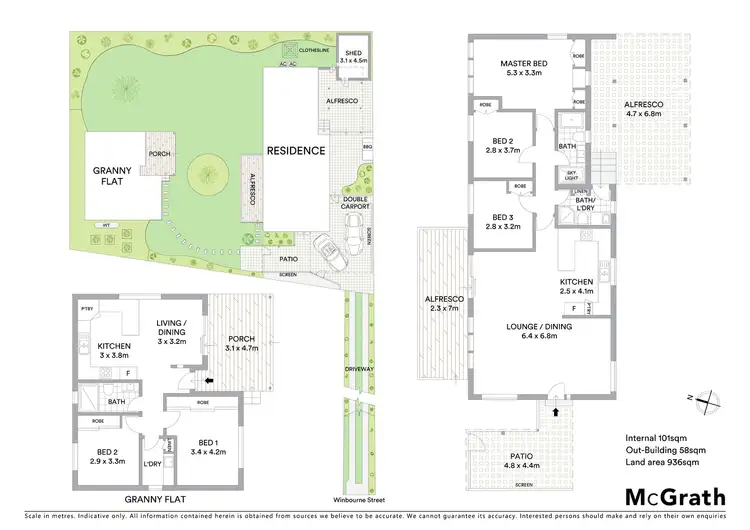 Floorplan of Homely house listing, 18 Winbourne Street, West Ryde NSW 2114