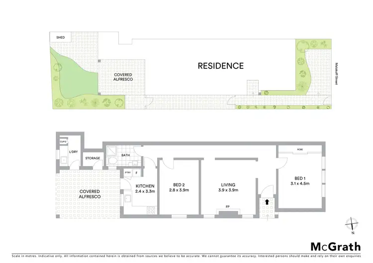 Floorplan of Homely house listing, 10 Malakoff Street, St Kilda East VIC 3183