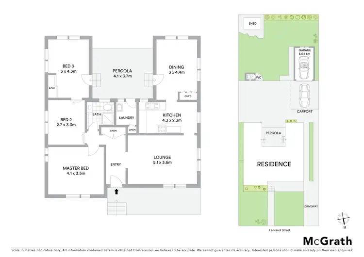 Floorplan of Homely house listing, 26 Lancelot Street, Condell Park NSW 2200