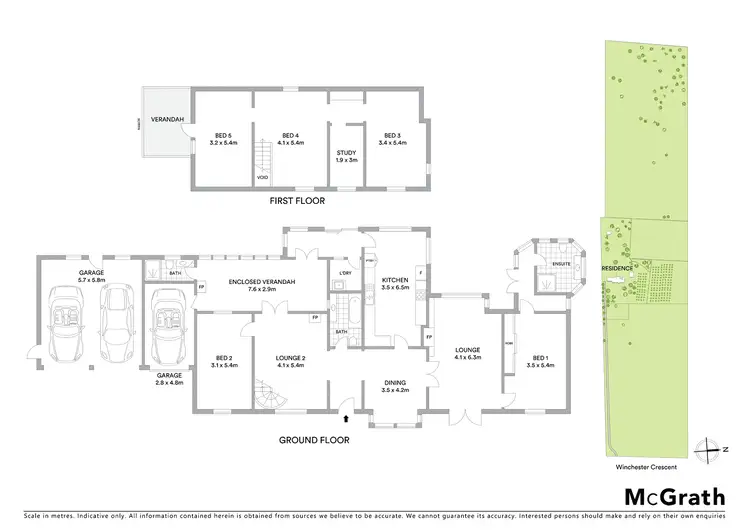 Floorplan of Homely rural property listing, 227 Winchester Crescent, Mudgee NSW 2850