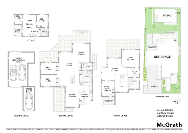 Floorplan of Homely house listing, 43 Nightingale Street, Woolgoolga NSW 2456