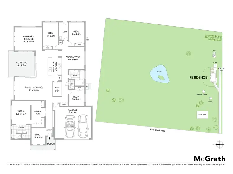 Floorplan of Homely house listing, 880 Back Creek Road, Gundaroo NSW 2620
