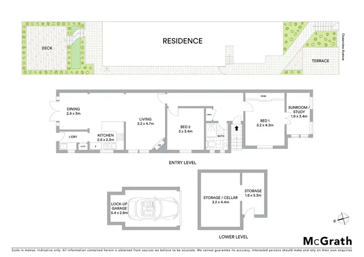 Floorplan of Homely house listing, 28 Oceanview Avenue, Vaucluse NSW 2030