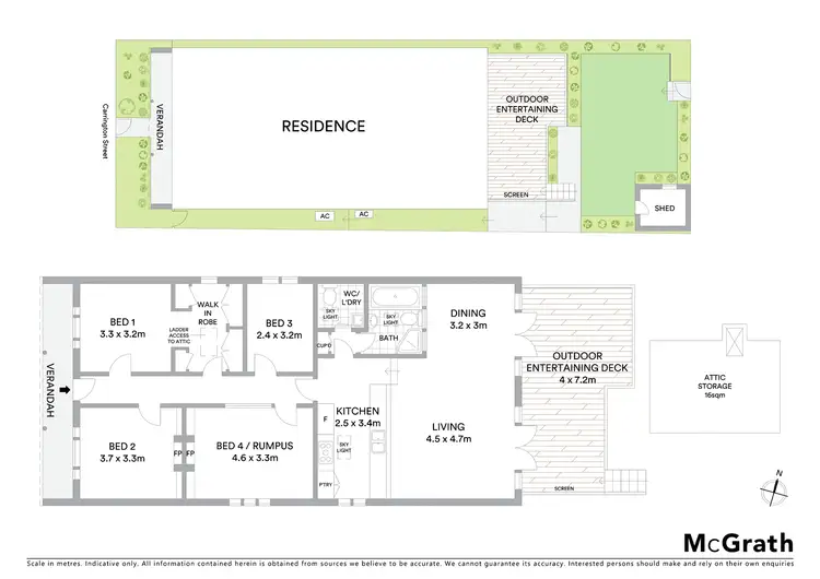 Floorplan of Homely house listing, 14 Carrington Street, Lilyfield NSW 2040