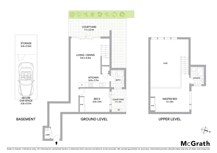 Floorplan of Homely apartment listing, G04 3-7 Forest Grove, Epping NSW 2121