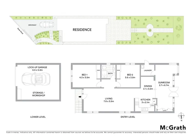 Floorplan of Homely house listing, 44 Ryde Road, Hunters Hill NSW 2110