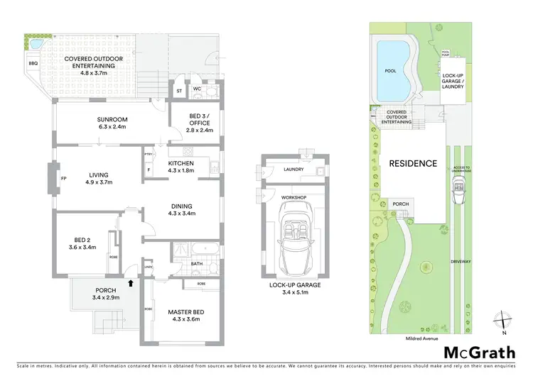 Floorplan of Homely house listing, 9 Mildred Avenue, Manly Vale NSW 2093