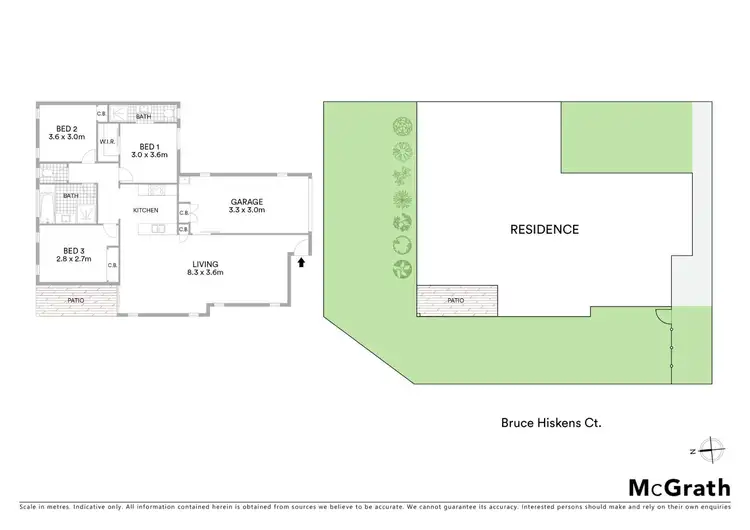 Floorplan of Homely unit listing, 1/18 Bruce Hiskins Court, Norman Gardens QLD 4701