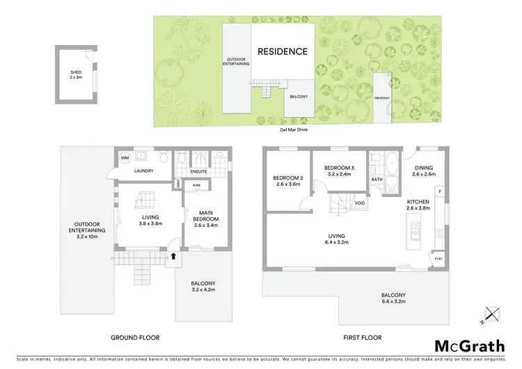 Floorplan of Homely house listing, 57 Del Mar Drive, Copacabana NSW 2251