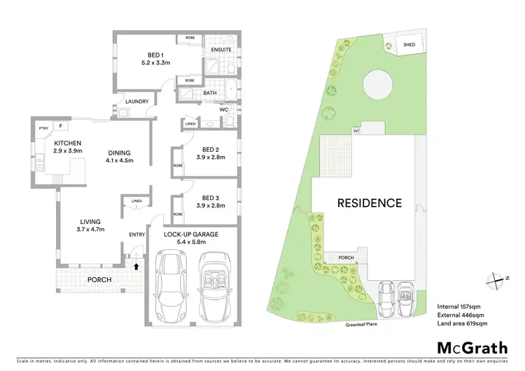 Floorplan of Homely house listing, 1 Greenleaf Place, Buff Point NSW 2262