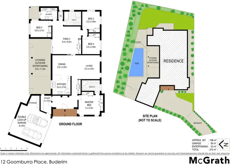 Floorplan of Homely house listing, 12 Goomburra Place, Buderim QLD 4556