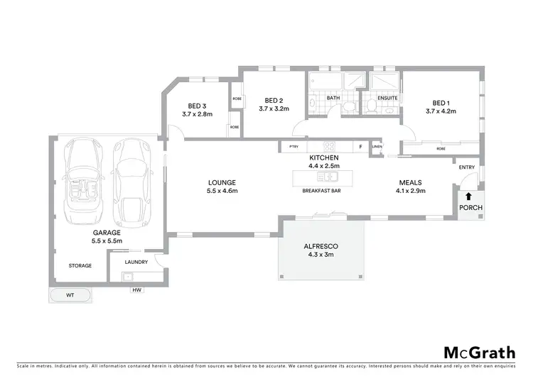 Floorplan of Homely semi-detached listing, 38 Gilbert Street, Long Jetty NSW 2261