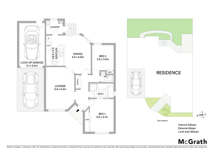 Floorplan of Homely unit listing, 2/17 Tara Avenue, Blackburn VIC 3130