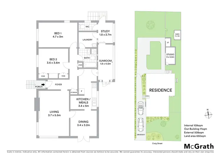 Floorplan of Homely house listing, 15 Craig Street, Blackburn South VIC 3130