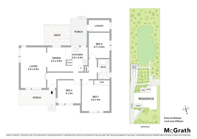 Floorplan of Homely house listing, 46 Alpha Road, Woy Woy NSW 2256