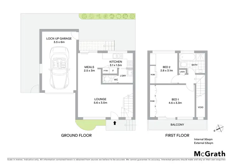 Floorplan of Homely unit listing, 3/26 Berner Street, Merewether NSW 2291