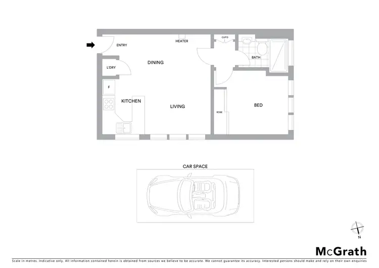 Floorplan of Homely apartment listing, 4/1 Marlton Crescent, St Kilda VIC 3182