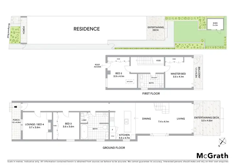 Floorplan of Homely house listing, 18 Birchgrove Road, Balmain NSW 2041
