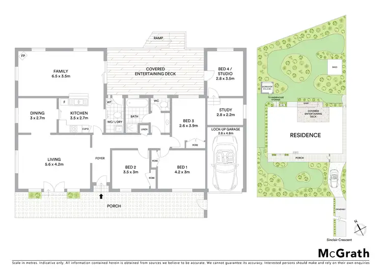 Floorplan of Homely house listing, 21a Sinclair Crescent, Wentworth Falls NSW 2782