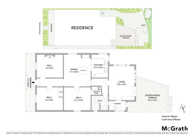 Floorplan of Homely house listing, 19 Nicholson Street, Tempe NSW 2044