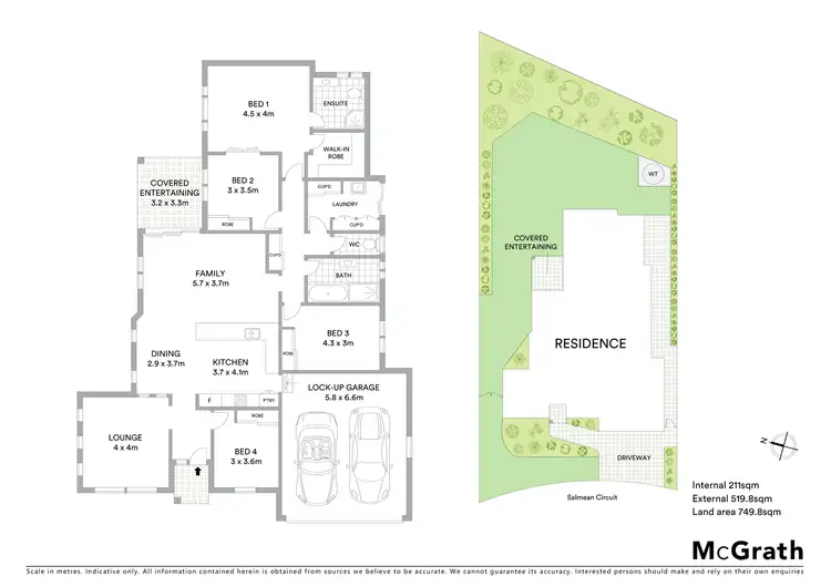 Floorplan of Homely house listing, 17 Salmean Circuit, Port Macquarie NSW 2444