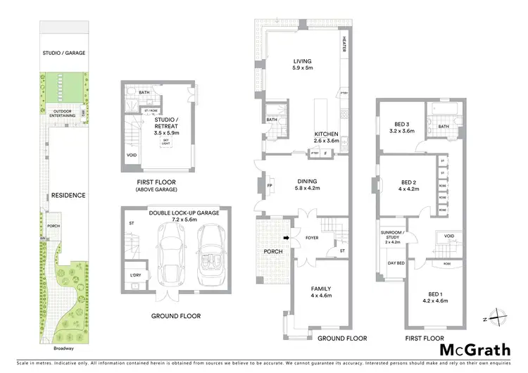 Floorplan of Homely house listing, 33 Broadway, Elwood VIC 3184