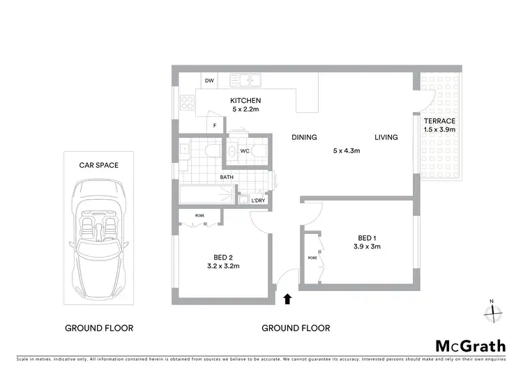 Floorplan of Homely apartment listing, 4/129 Argyle Street, St Kilda VIC 3182