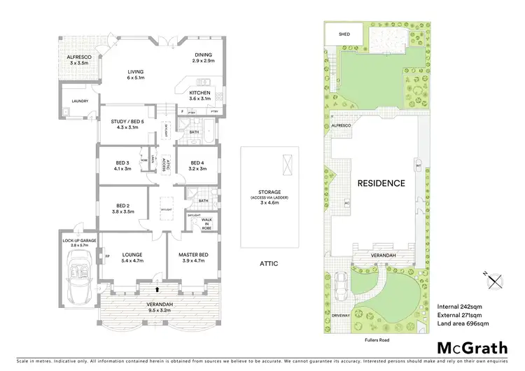 Floorplan of Homely house listing, 129 Fullers Road, Chatswood NSW 2067