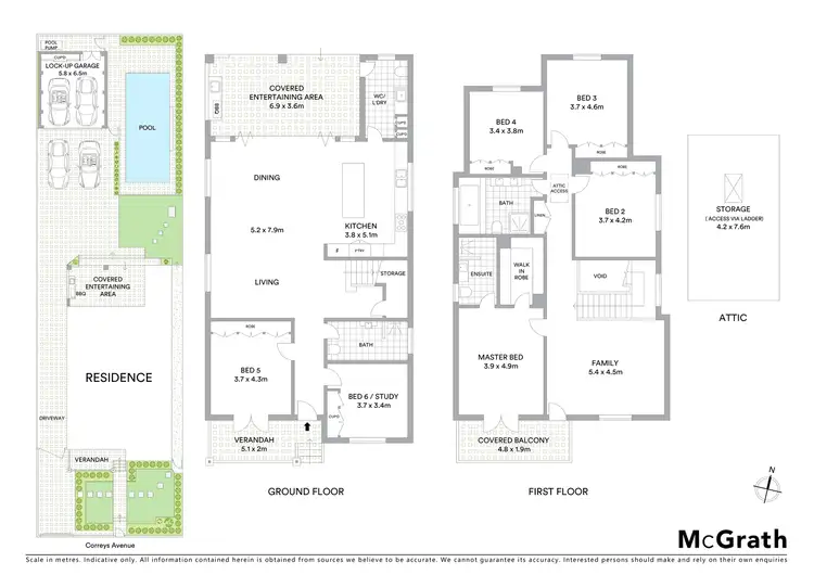 Floorplan of Homely house listing, 93 Correys Avenue, Concord NSW 2137