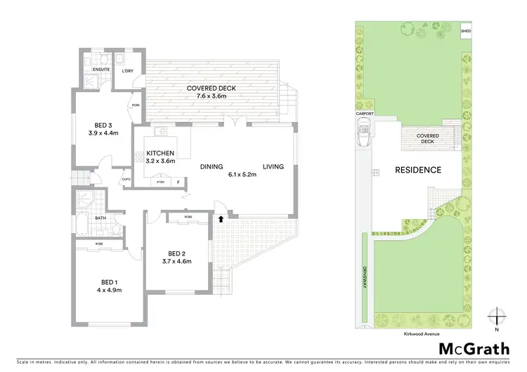 Floorplan of Homely house listing, 5 Kirkwood Avenue, North Epping NSW 2121