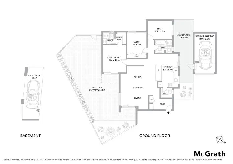 Floorplan of Homely apartment listing, 12/27 Marshall Street, Manly NSW 2095